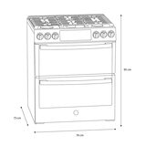 GE Estufa de Piso 5 Quemadores GE Estufa de Piso 5 Quemadores