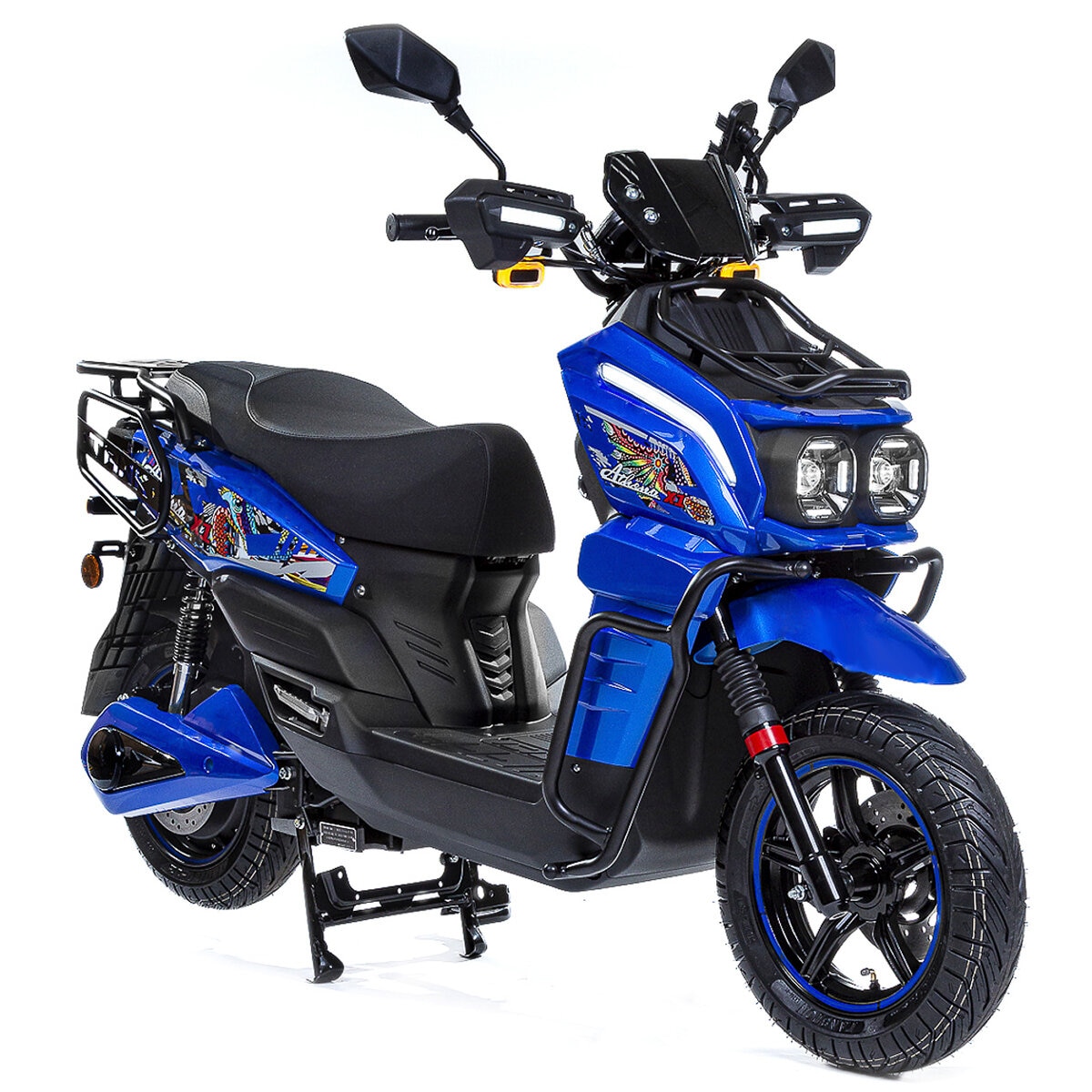 OMO Motocicleta Eléctrica Athena X1 Azul OMO Motocicleta Eléctrica Athena X1 Azul