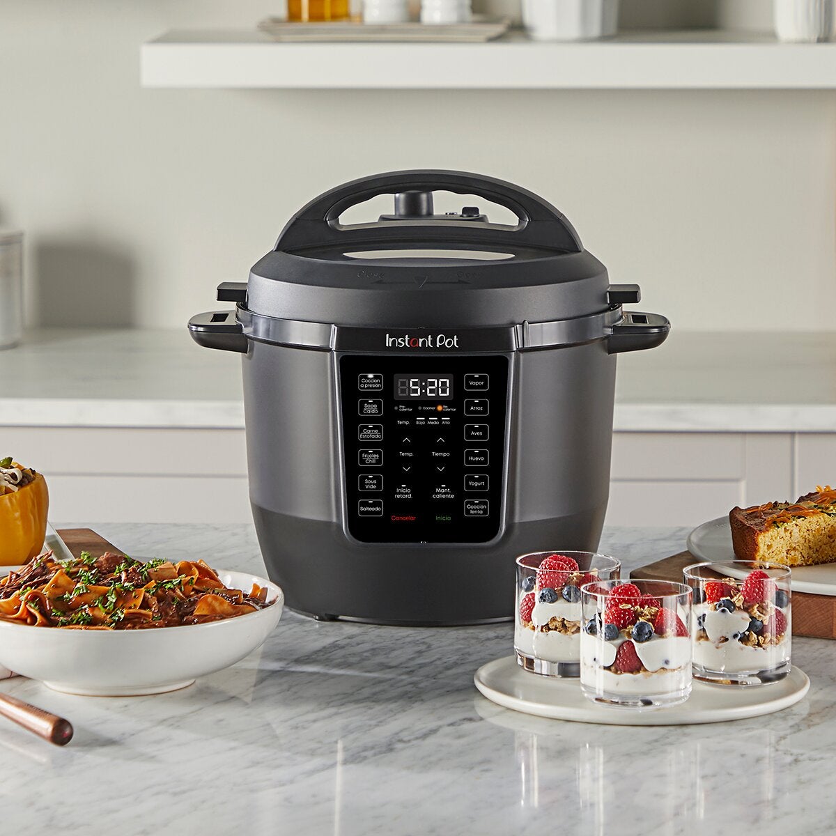 Instant Pot Rio Gourmet, Olla Multiusos 9 En 1 Con Olla Interior De Acero Inoxidable Instant Pot Rio Gourmet, Olla Multiusos 9 En 1 Con Olla Interior De Acero Inoxidable