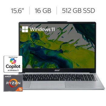 ACER Aspire Lite 16 Laptop 15.6" Full HD AMD Ryzen 5 40 16GB 512Gb SSD ACER Aspire Lite 16 Laptop 15.6" Full HD AMD Ryzen 5 40 16GB 512Gb SSD