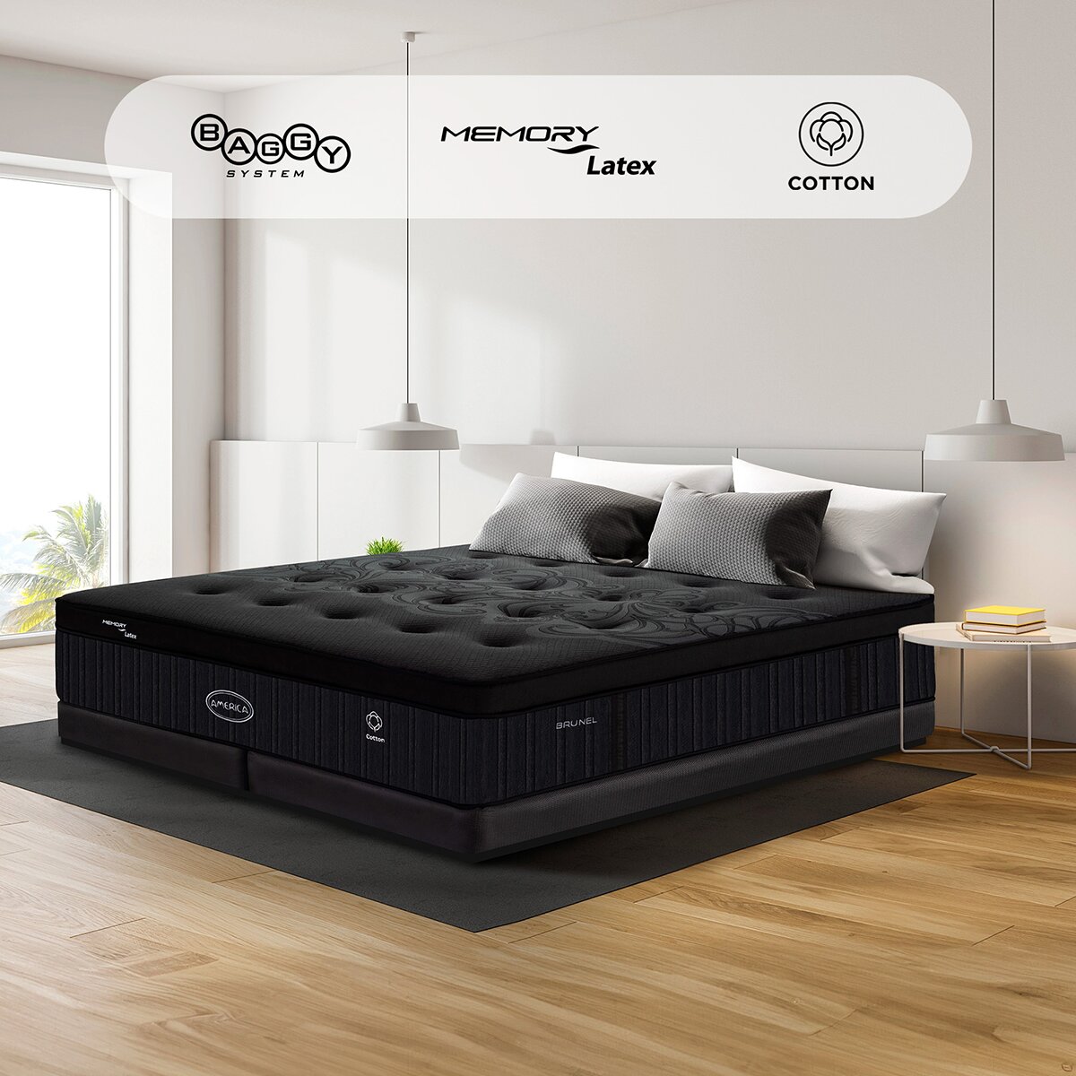 América, Brunel, Colchón King Size América, Brunel, Colchón King Size