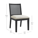 Bayside Furnishings, Juego de 2 sillas