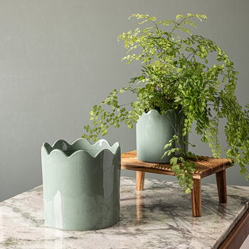 Over & Back, Inspiration Set de 2 Macetas Verde Over & Back, Inspiration Set de 2 Macetas Verde
