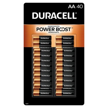 Duracell,  Pilas AA Power Boost de 40 piezas