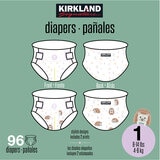 Kirkland Signature Pañales Etapa 1 Unisex 96 piezas Kirkland Signature Pañales Etapa 1 Unisex 96 piezas