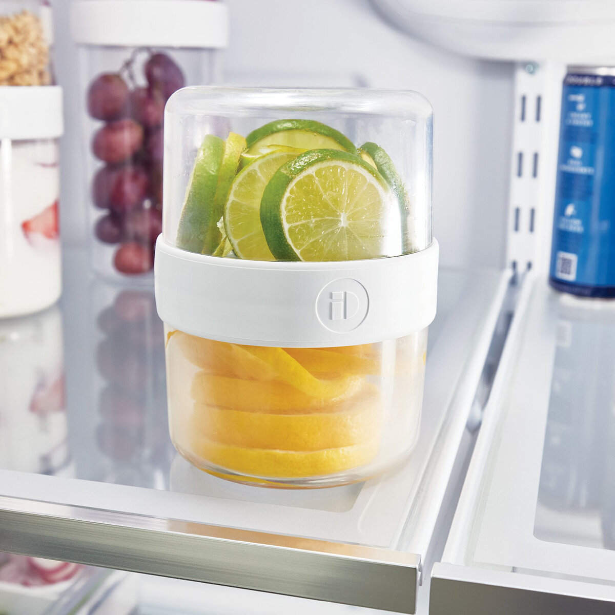 IDesign Juego de 4 Contenedores Apilables para Botanas IDesign Juego de 4 Contenedores Apilables para Botanas