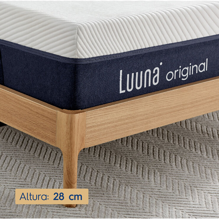 Luuna Colchón Original Memory Foam, Matrimonial Luuna Colchón Original Memory Foam, Matrimonial