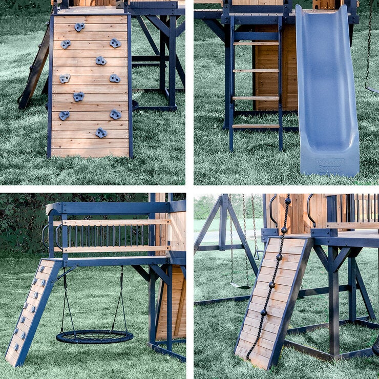 Backyard Discovery Centro de Juegos Timber Crossing Backyard Discovery Centro de Juegos Timber Crossing
