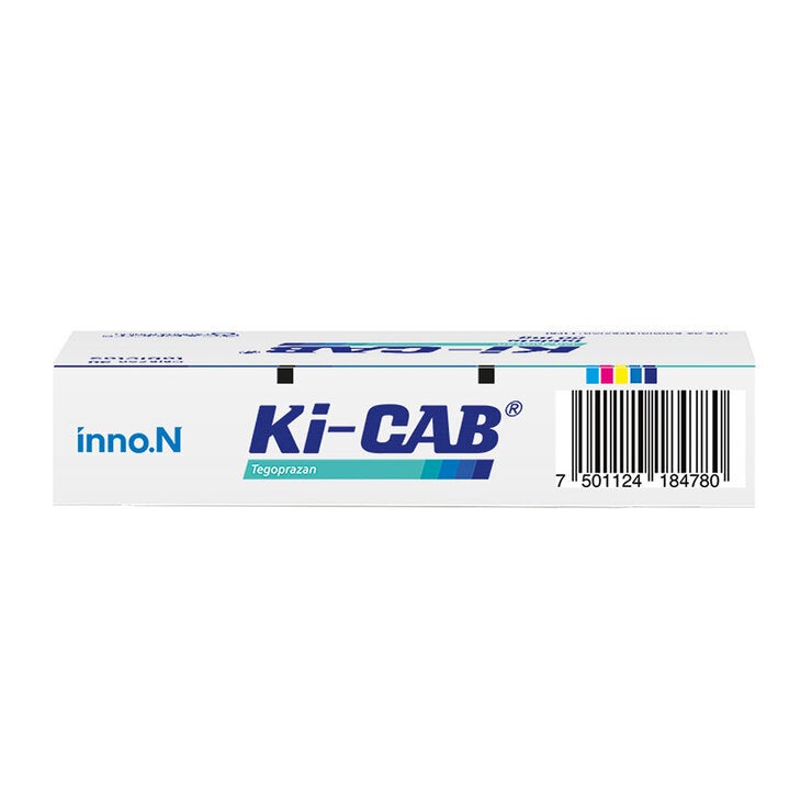 KI-CAB 50 mg con 10 Tabletas KI-CAB 50 mg con 10 Tabletas