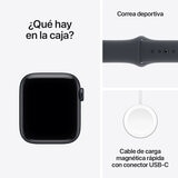 Apple Watch SE 3 (GPS) 40mm Aluminio Medianoche + Correa Deportiva Medianoche - Talla S/M Apple Watch SE 3 (GPS) 40mm Aluminio Medianoche + Correa Deportiva Medianoche - Talla S/M