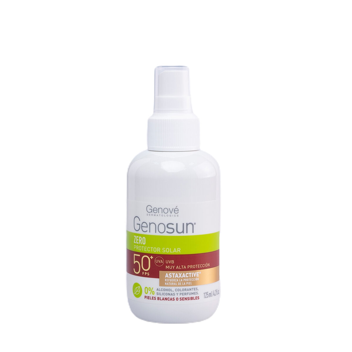 Genosun Zero Protector Solar Spray FPS50+ 125 ml