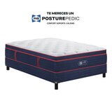 Sealy, Embody Soft Red, Colchón y Box Queen Size Sealy, Embody Soft Red, Colchón y Box Queen Size