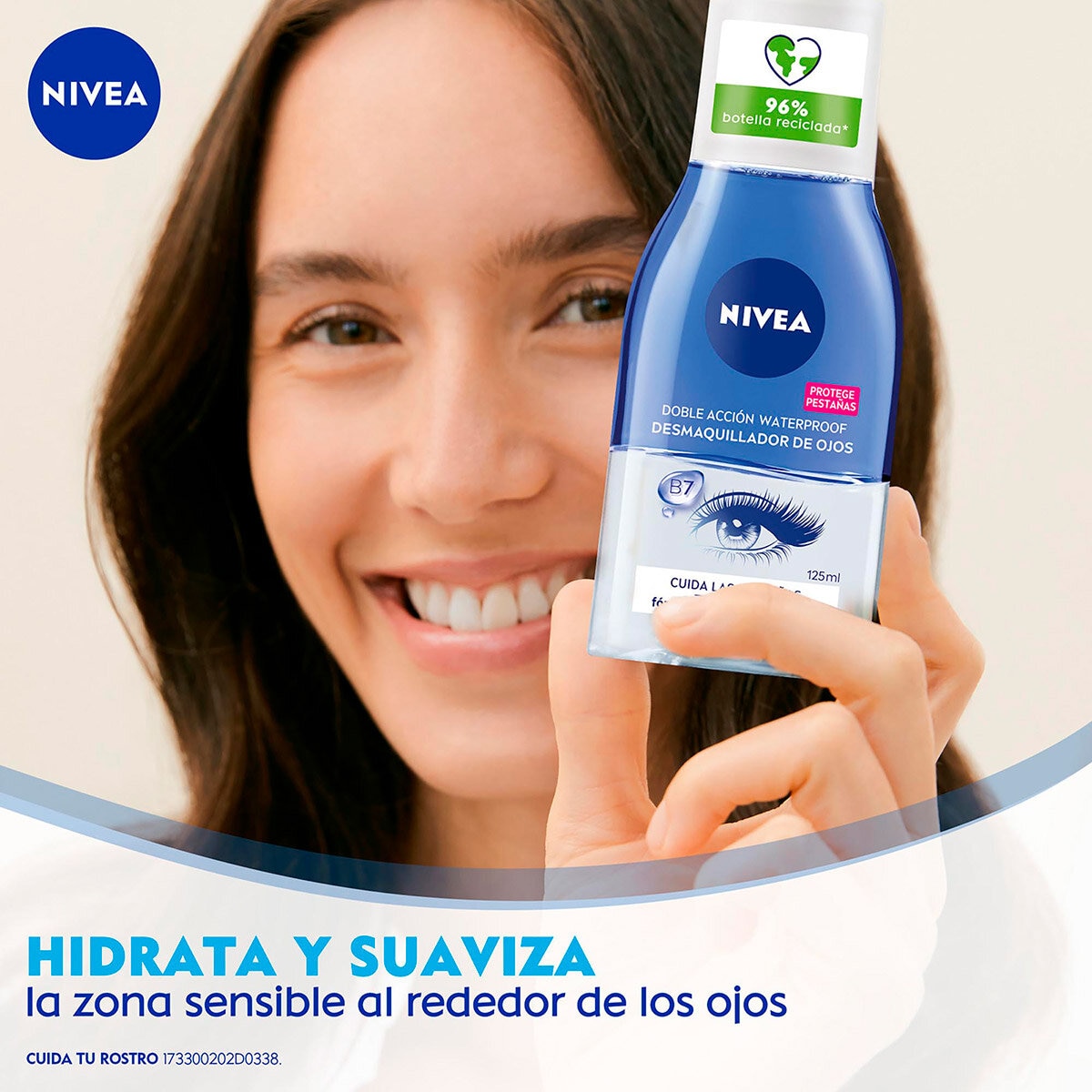 Nivea Desmaquillante Bifásico 4 pzas de 125 ml c/u Nivea Desmaquillante Bifásico 4 pzas de 125 ml c/u