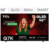TCL Pantalla 98" QLED Google TV TCL Pantalla 98" QLED Google TV
