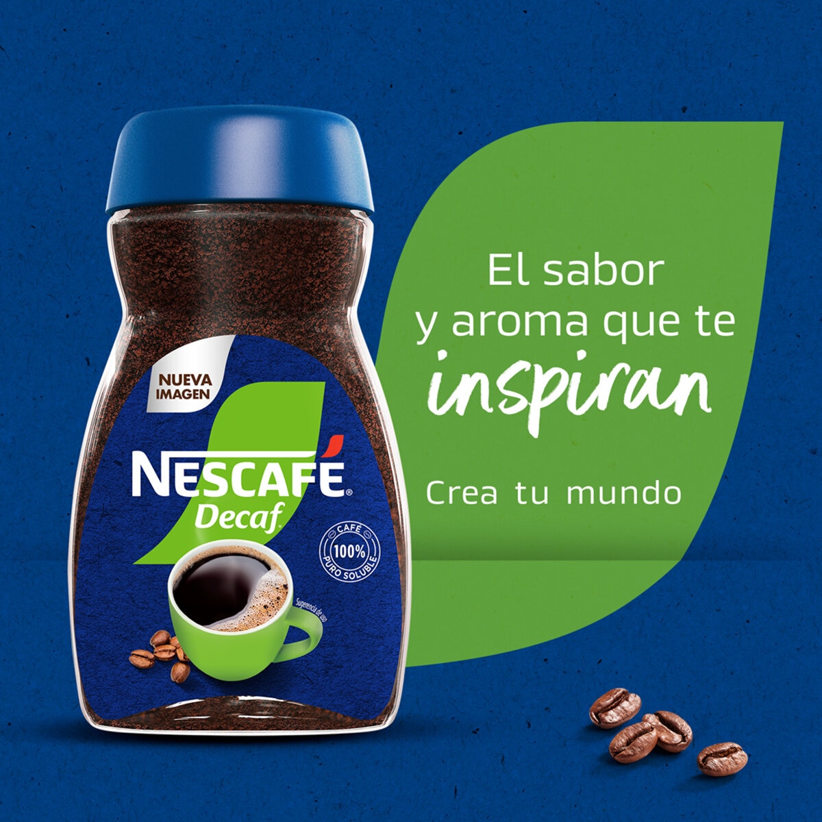 Nescafé Decaf Café Soluble Descafeinado 300 g Nescafé Decaf Café Soluble Descafeinado 300 g