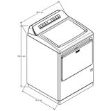 Whirlpool Secadora de Gas 27KG Whirlpool Secadora de Gas 27KG