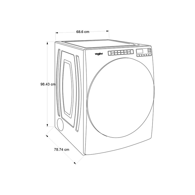 Whirlpool Combo de Lavado de Gas 21/23Kg Whirlpool Combo de Lavado de Gas 21/23Kg