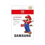 Samsung Tarjeta microSD Express de 256GB para Nintendo Switch 2 Samsung Tarjeta microSD Express de 256GB para Nintendo Switch 2