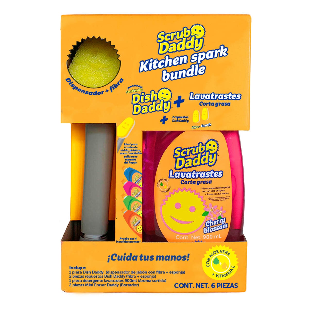 Scrub Daddy Set de Limpieza 6 pzas Scrub Daddy Set de Limpieza 6 pzas