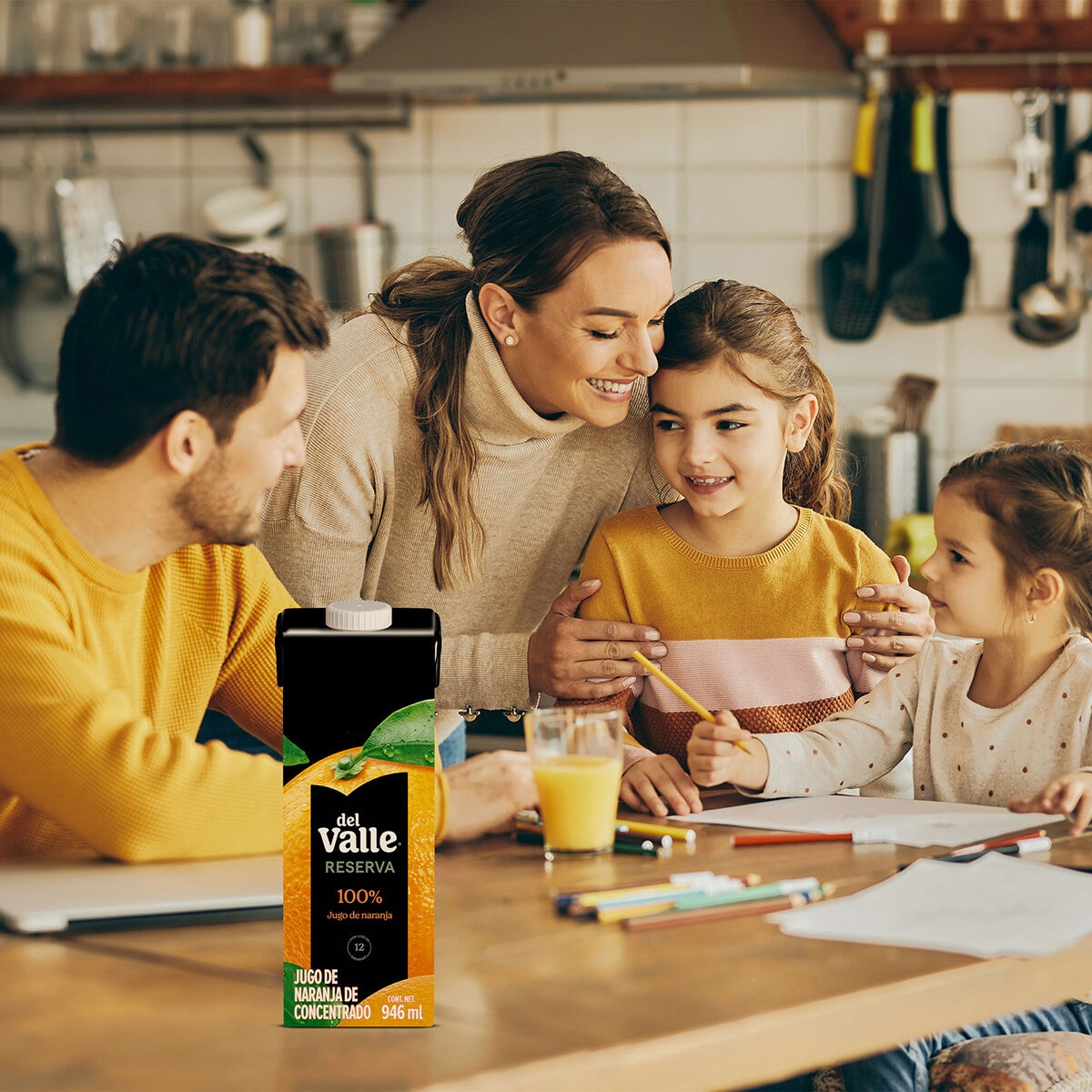 Del Valle Jugos de Manzana y Naranja 6 pzas de 1 l Del Valle Jugos de Manzana y Naranja 6 pzas de 1 l