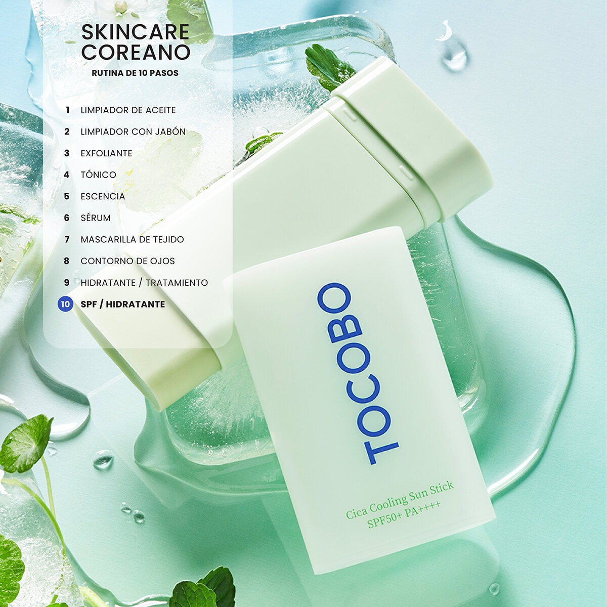 Tocobo Cica Protector Solar en Barra Refrescante 2 pzas Tocobo Cica Protector Solar en Barra Refrescante 2 pzas