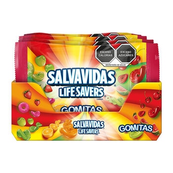 Lifesavers Gomitas de Dulce Sabores surtidos 9 pzas de 56g