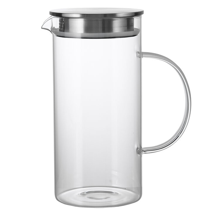 King Crystal Jarra de Vidrio de Borosilicato, 1 pieza King Crystal Jarra de Vidrio de Borosilicato, 1 pieza