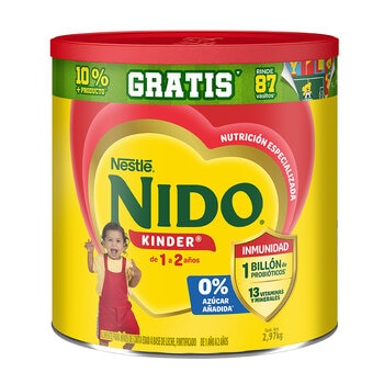 Nido Kinder, Leche En Polvo 2.97 kg Nido Kinder, Leche En Polvo 2.97 kg