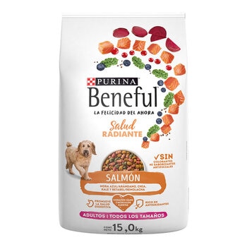 Beneful Alimento para Perro Adulto Sabor Salmón 15 kg Beneful Alimento para Perro Adulto Sabor Salmón 15 kg