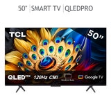 TCL Pantalla 50" 4K QLED Google TV