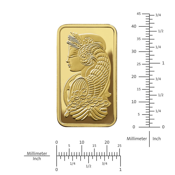 Lingote de Oro 1 oz PAMP Lady Fortuna Lingote de Oro 1 oz PAMP Lady Fortuna