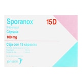 Sporanox 100mg 15 Cápsulas