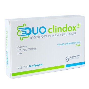 Duo Clindox 100/300 mg 16 Cápsulas Duo Clindox 100/300 mg 16 Cápsulas