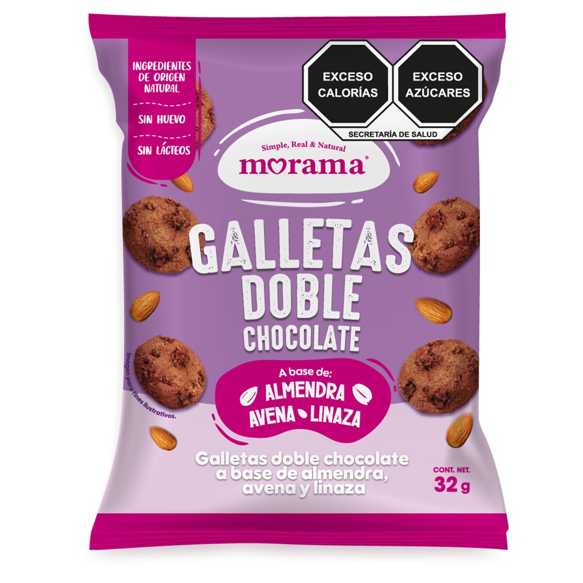 Morama Galletas Doble Chocolate 384 g Morama Galletas Doble Chocolate 384 g