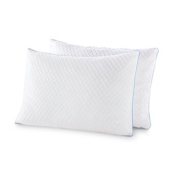 Purelux, Juego de 2 Almohadas Refrescantes de Espuma de Memoria de Gel Purelux, Juego de 2 Almohadas Refrescantes de Espuma de Memoria de Gel