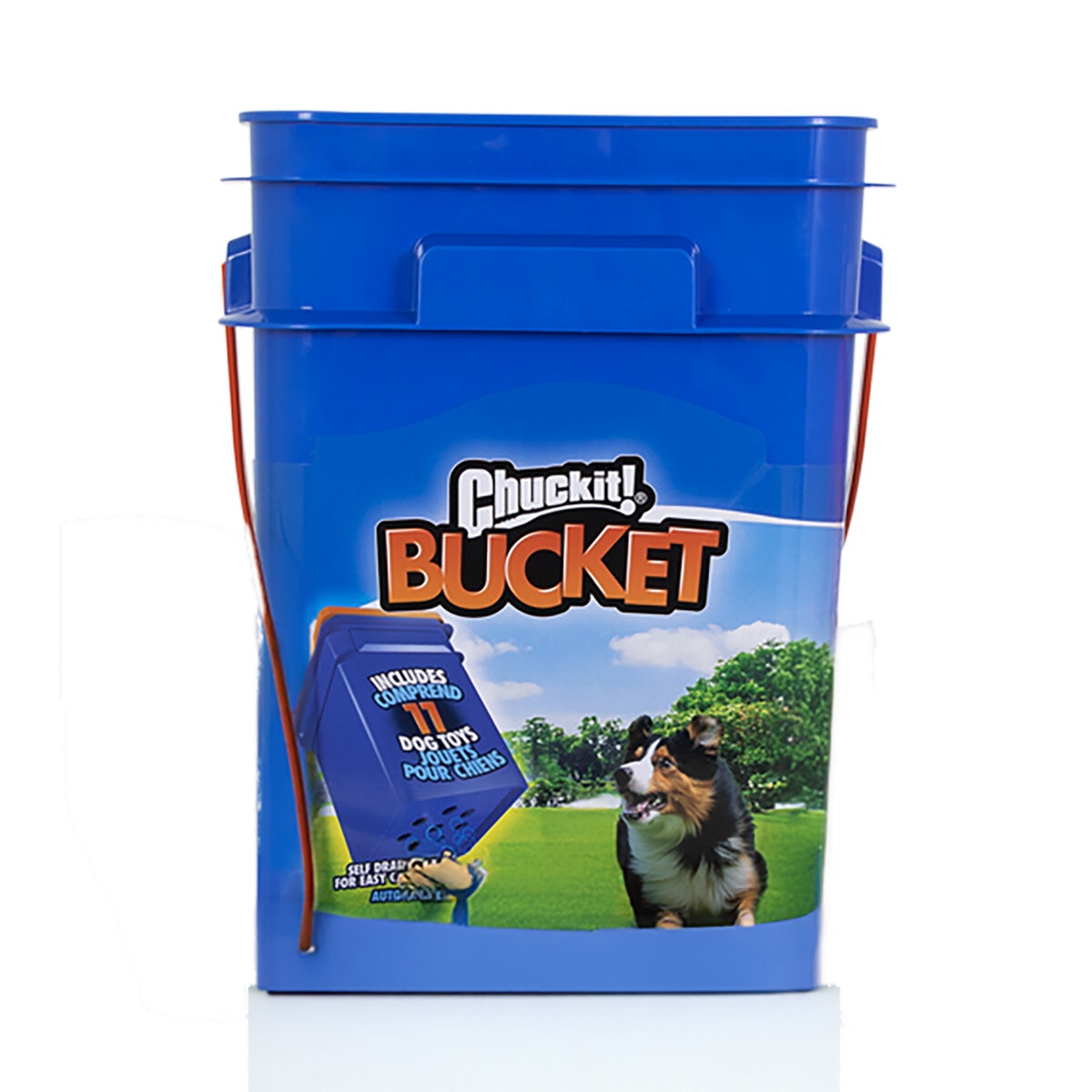 ChuckIt! Cubeta con Juguetes para Perro 11 pzs