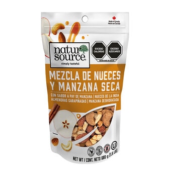 Natur Source Mezcla de Nueces y Manzana Seca 680 g Natur Source Mezcla de Nueces y Manzana Seca 680 g