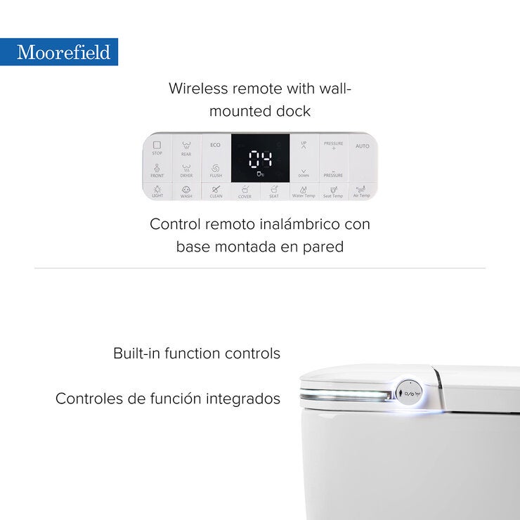 Moorefield, Inodoro Inteligente Modelo Pixel Moorefield, Inodoro Inteligente Modelo Pixel