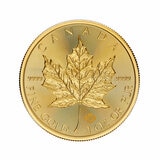 Moneda de  Oro 1 oz, Hoja de Maple de Canadá