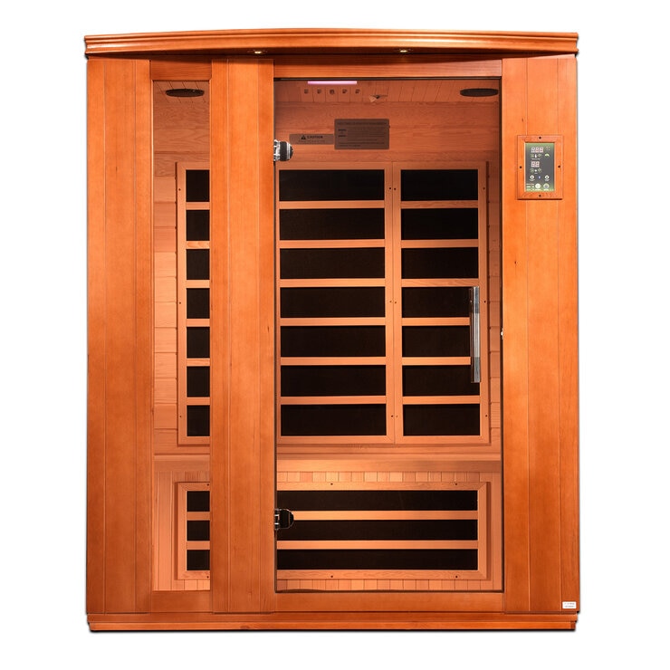Sauna Infrarrojo Ultra Low EMF Dynamic Lugano, 3 Personas Sauna Infrarrojo Ultra Low EMF Dynamic Lugano, 3 Personas