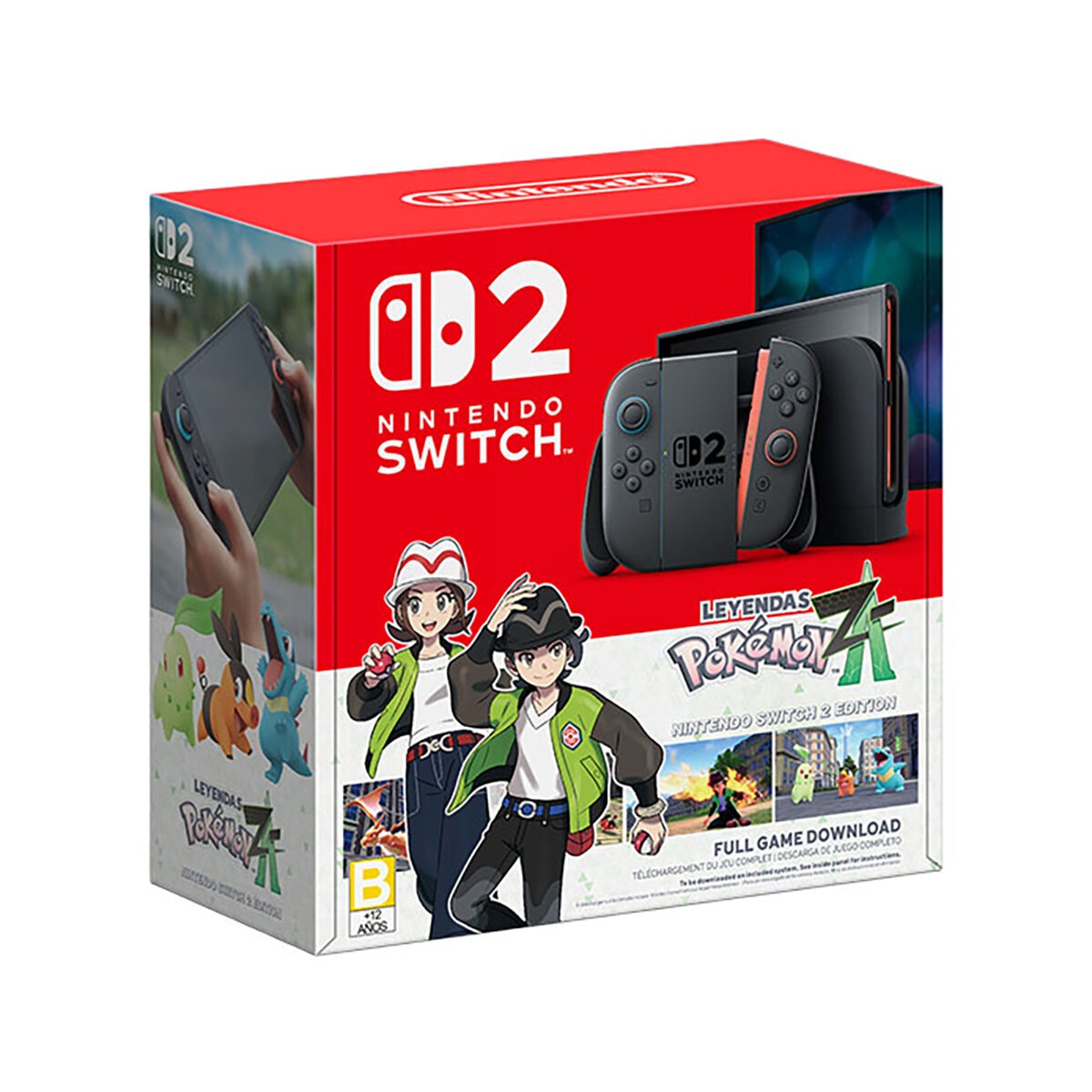Nintendo Switch 2 Bundle Leyendas Pokémon Z-A Nintendo Switch 2 Bundle Leyendas Pokémon Z-A