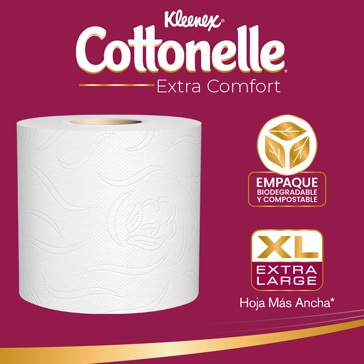 Kleenex Cottonelle Violet Blossom Papel Higiénico 32 pzas Kleenex Cottonelle Violet Blossom Papel Higiénico 32 pzas