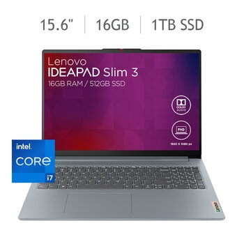 Lenovo IdeaPad Slim 3 Laptop 15.6" Full HD Intel Core i7 16GB 1TB SSD