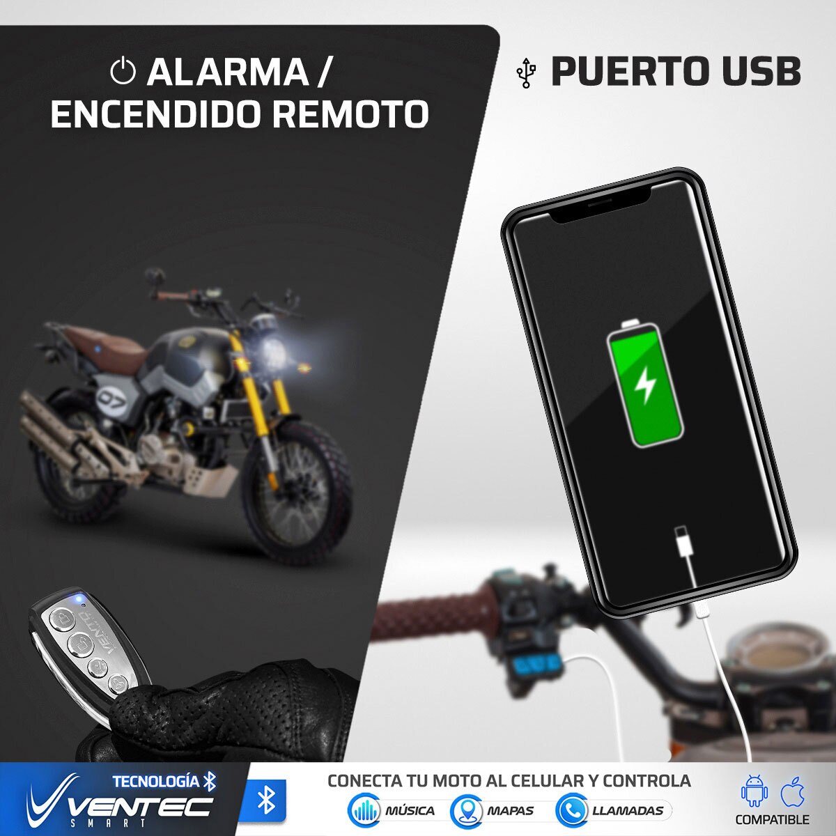 Vento Motocicleta Screamer 300cc Gris Vento Motocicleta Screamer 300cc Gris