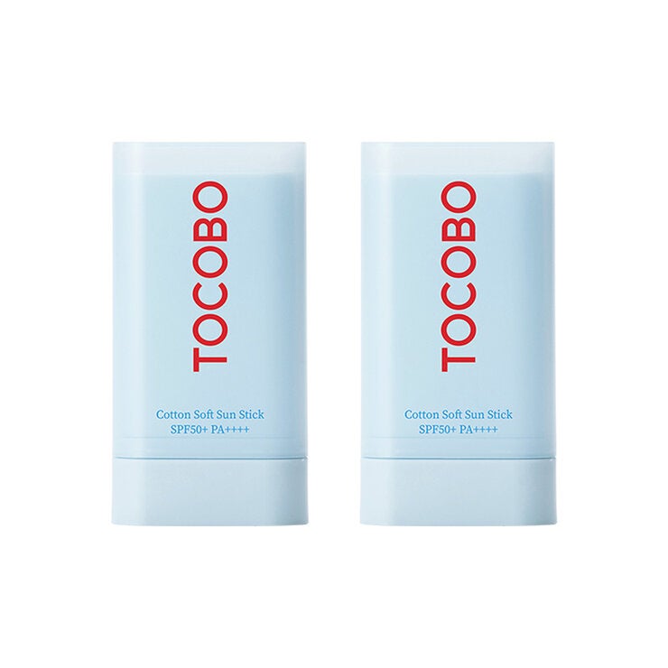 Tocobo Cotton Soft Sun Stick Protector Solar SPF50 + PA++++ 2 pzas de 19 gramos c/u Tocobo Cotton Soft Sun Stick Protector Solar SPF50 + PA++++ 2 pzas de 19 gramos c/u