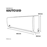 Carrier, Aire Acondicionado Minisplit, Solo Enfriamiento, 12,000 BTU, 110V, Gas R32, con Wi-Fi, 20 SEER Carrier, Aire Acondicionado Minisplit, Solo Enfriamiento, 12,000 BTU, 110V, Gas R32, con Wi-Fi, 20 SEER