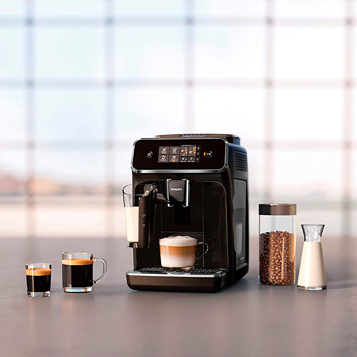 Series 2200 Cafeteras espresso completamente automáticas EP2220/10R1