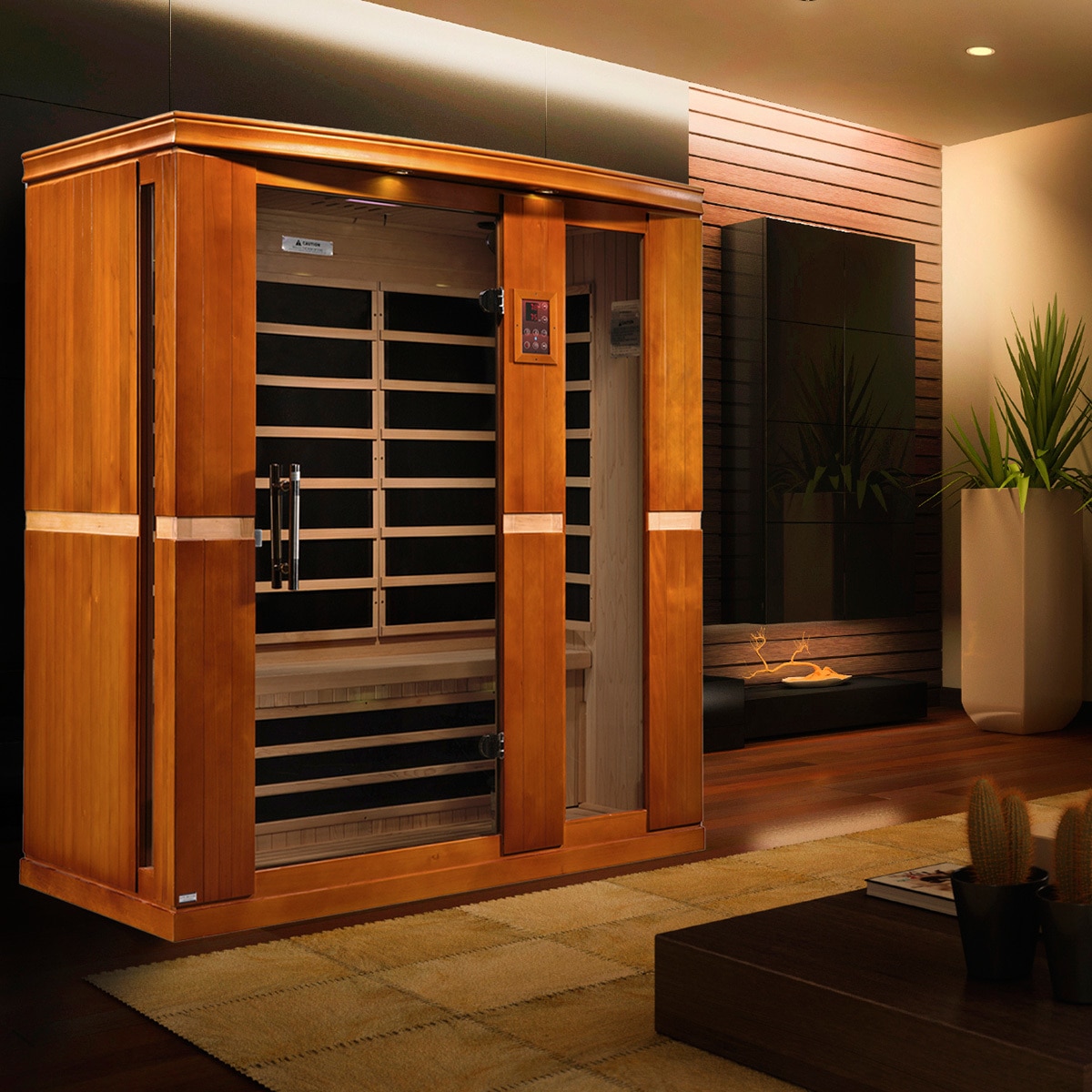 Sauna Infrarrojo Dynamic Palermo, 3 Personas | Costco México