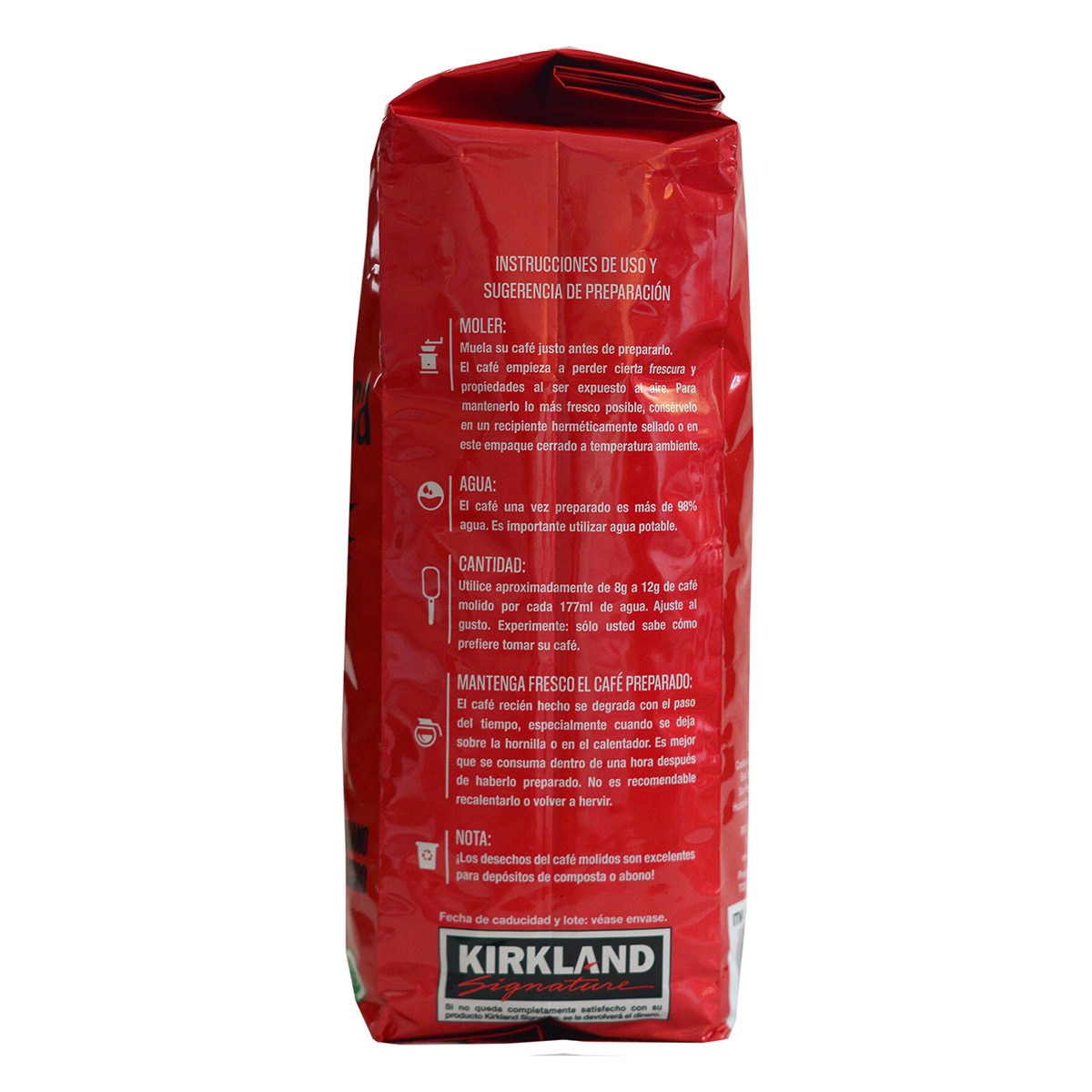 Kirkland Signature Costa Rica Café en Grano 1 kg Kirkland Signature Costa Rica Café en Grano 1 kg