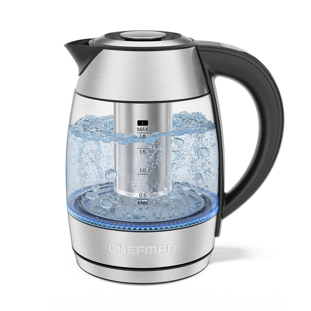 Chefman Tetera Digital de 1.8 Litros Chefman Tetera Digital de 1.8 Litros